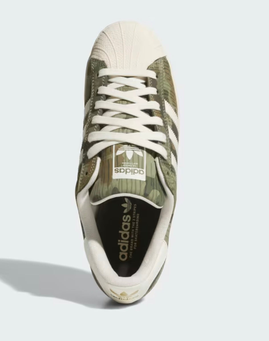 adidas Superstar ADV Camo Cream White Gold KI5142 – Men’s Size 8 – New Without Box