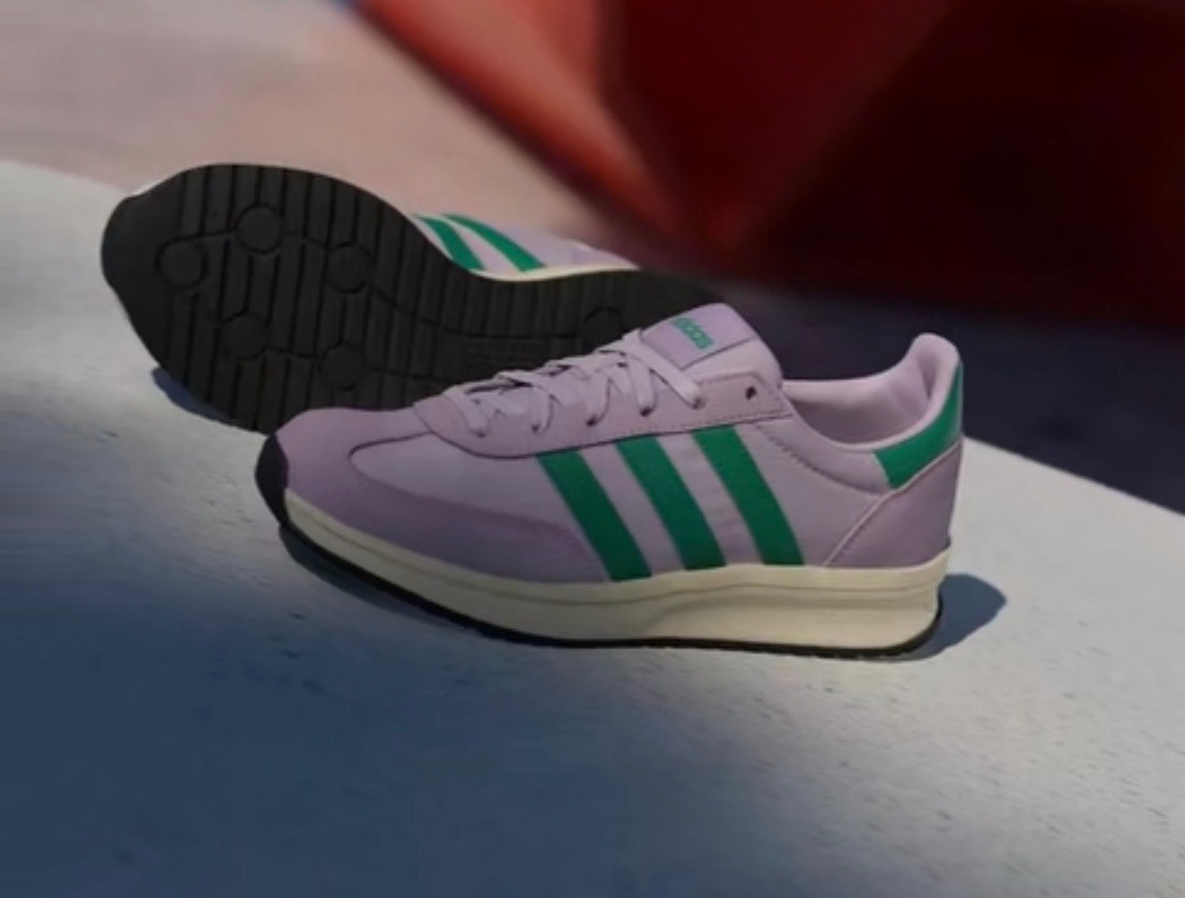 adidas Run 70s 2.0 J – Ice Lavender / Court Green