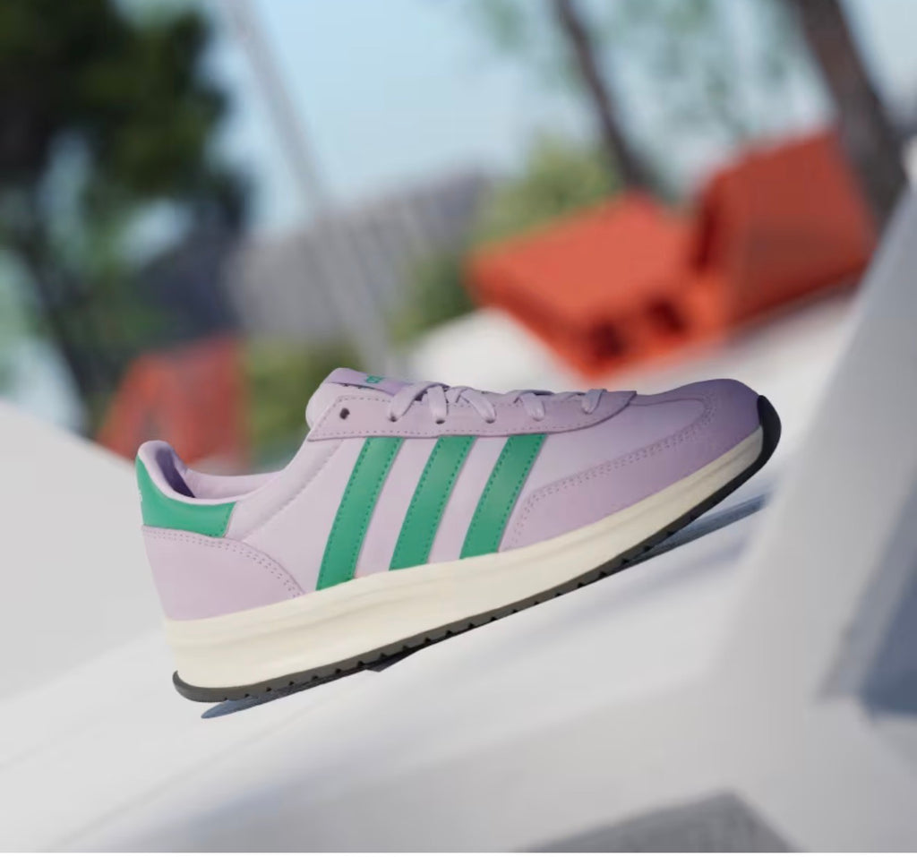 adidas Run 70s 2.0 J – Ice Lavender / Court Green