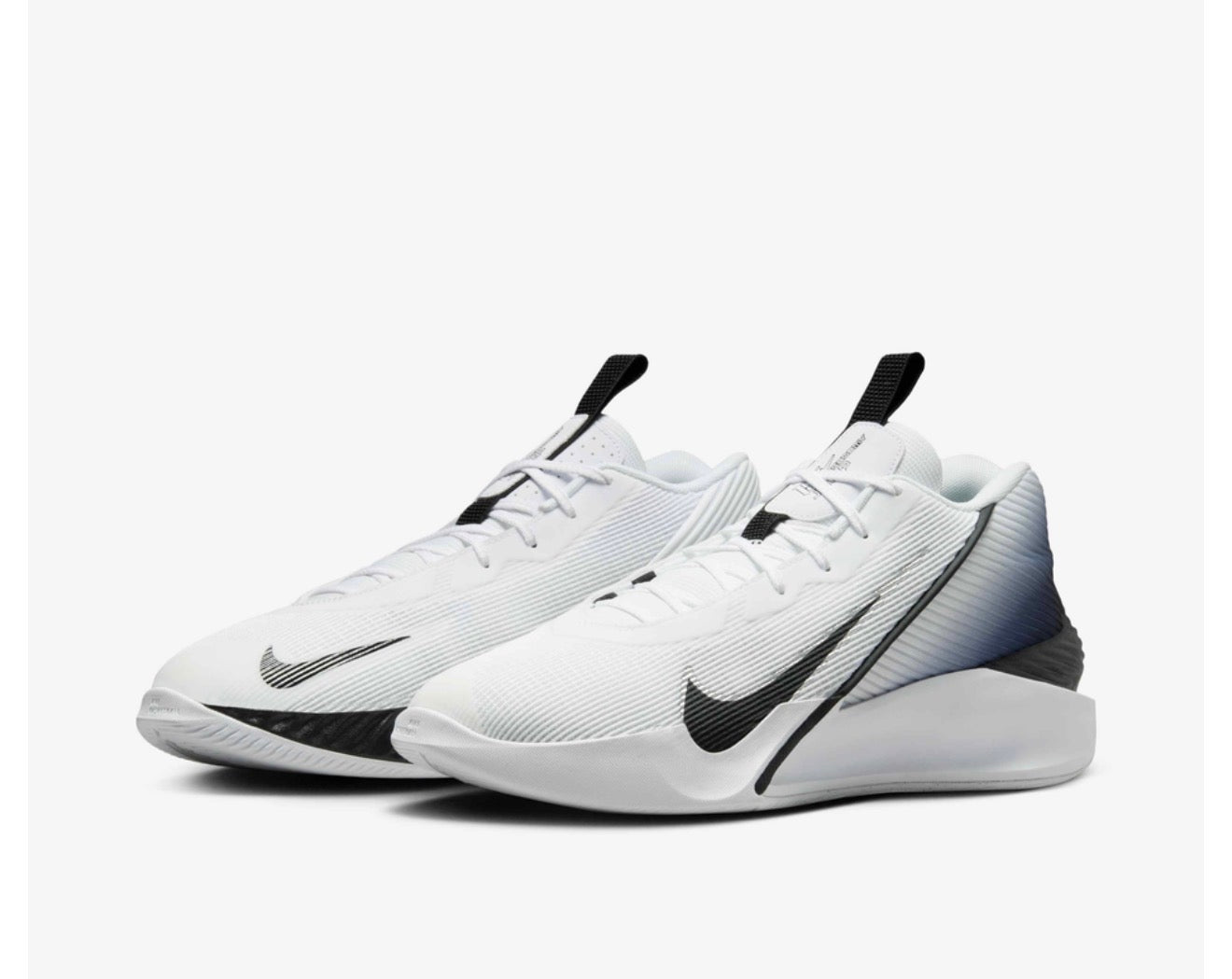 Nike G.T. Jump Academy – White / Black / Metallic Silver