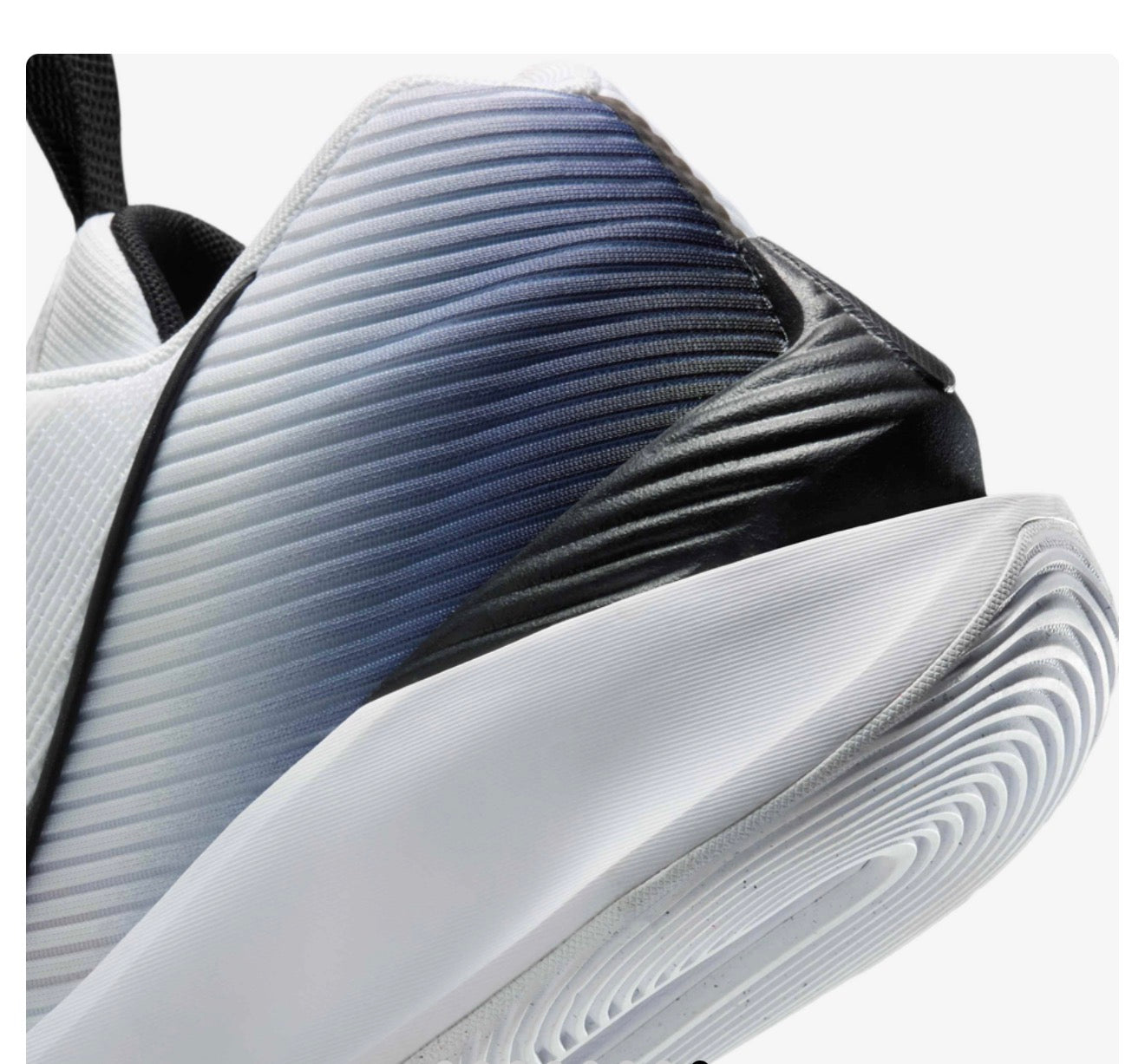 Nike G.T. Jump Academy – White / Black / Metallic Silver