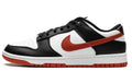 Nike Dunk Low Retro – White / Black / Dragon Red