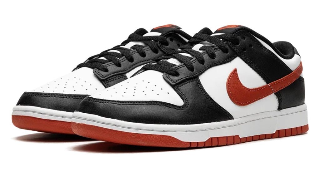 Nike Dunk Low Retro – White / Black / Dragon Red