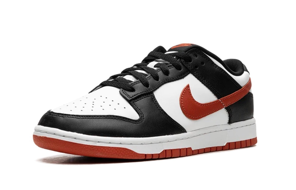 Nike Dunk Low Retro – White / Black / Dragon Red