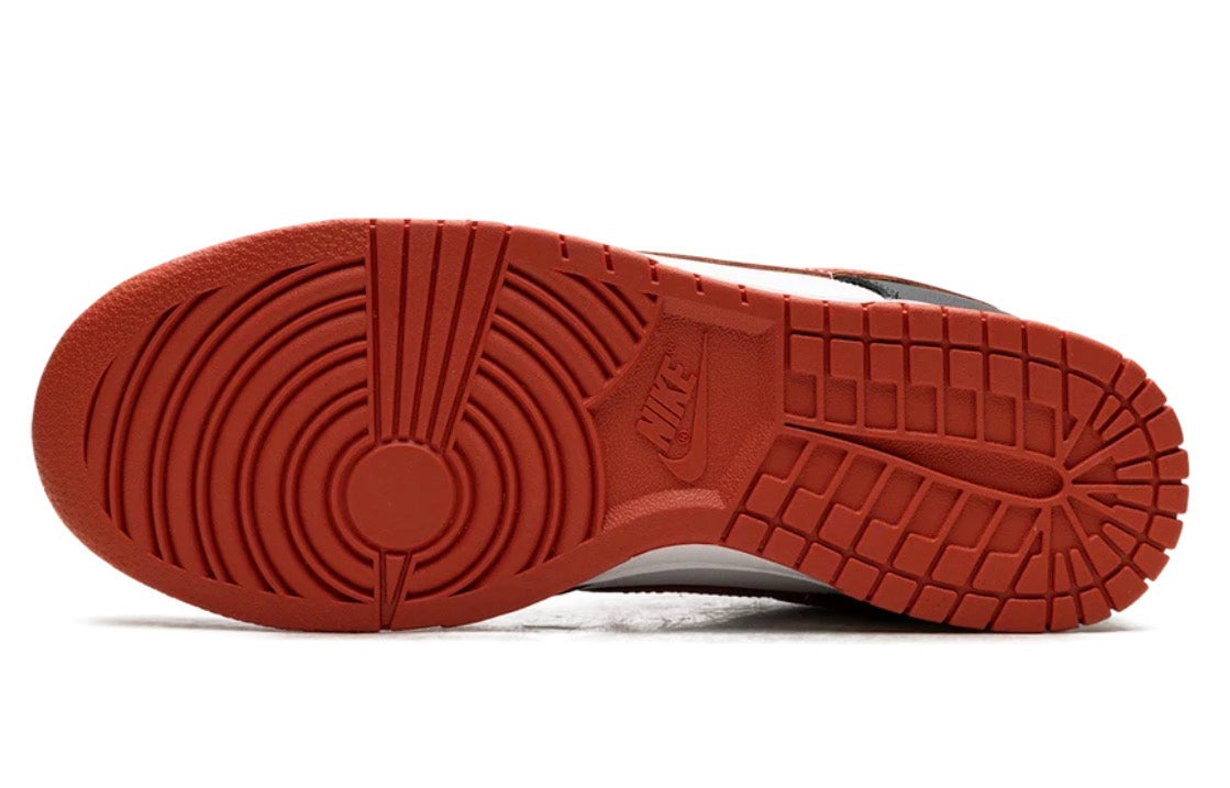 Nike Dunk Low Retro – White / Black / Dragon Red