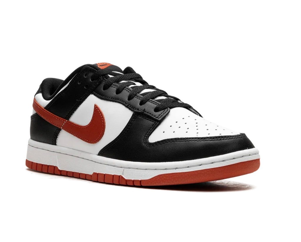 Nike Dunk Low Retro – White / Black / Dragon Red