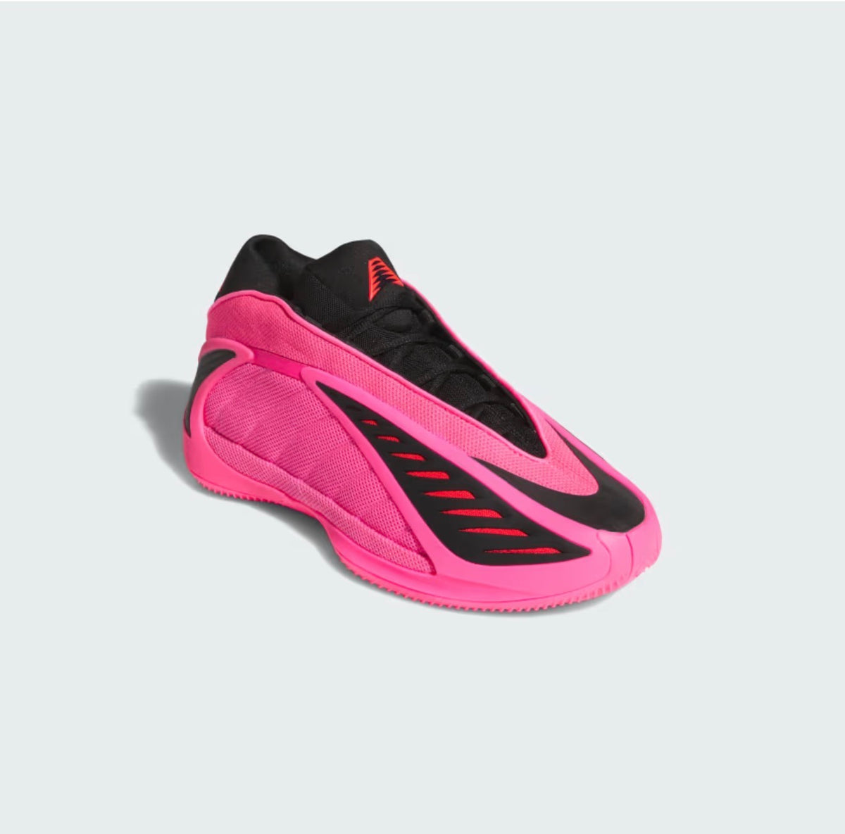 adidas Anthony Edwards 2 J JR2253 - Lucid Pink / Core Black - Youth Size 5 - New With Box