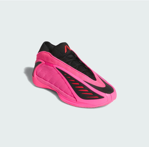 adidas Anthony Edwards 2 J JR2253 - Lucid Pink / Core Black - Youth Size 5 - New With Box