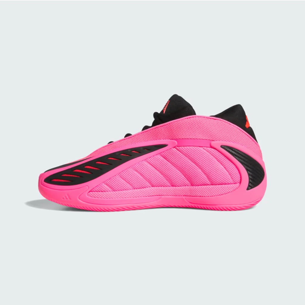 adidas Anthony Edwards 2 J JR2253 - Lucid Pink / Core Black - Youth Size 5 - New With Box