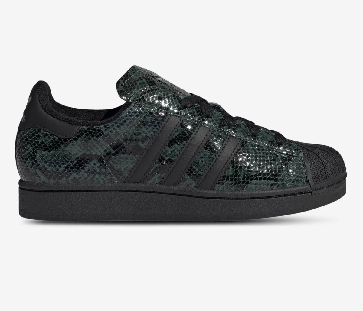 adidas Superstar II W JP8159 - Collegiate Green Snakeskin - Women's Size 7 - New With Box