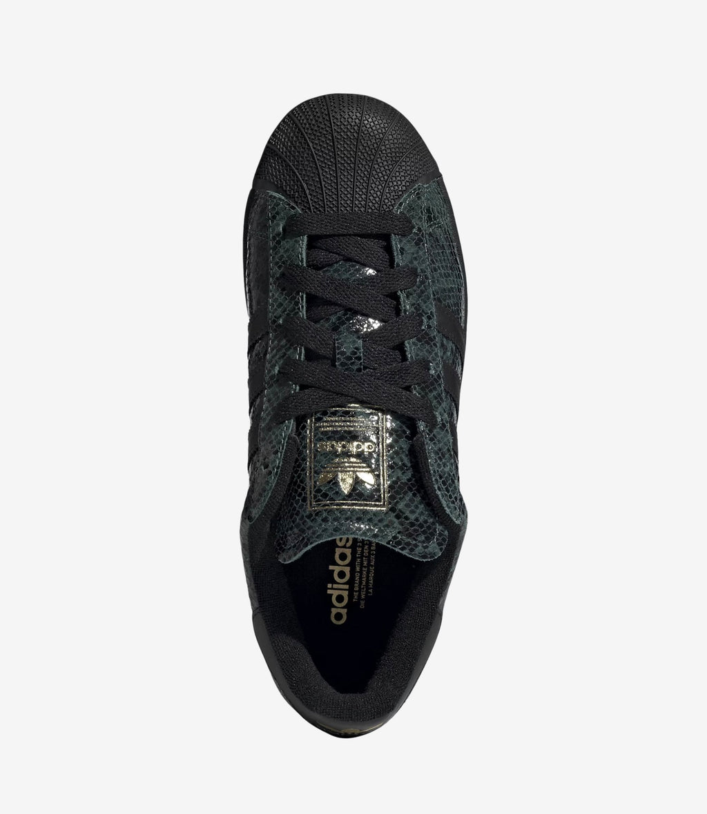 adidas Superstar II W JP8159 - Collegiate Green Snakeskin - Women's Size 7 - New With Box