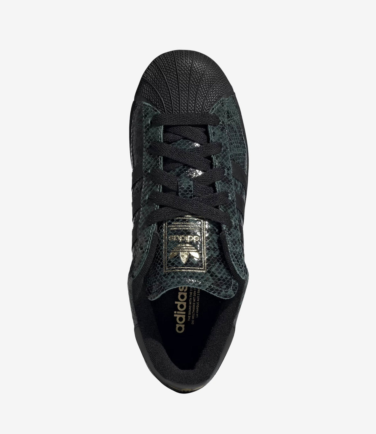 adidas Superstar II W JP8159 - Collegiate Green Snakeskin - Women's Size 7 - New With Box
