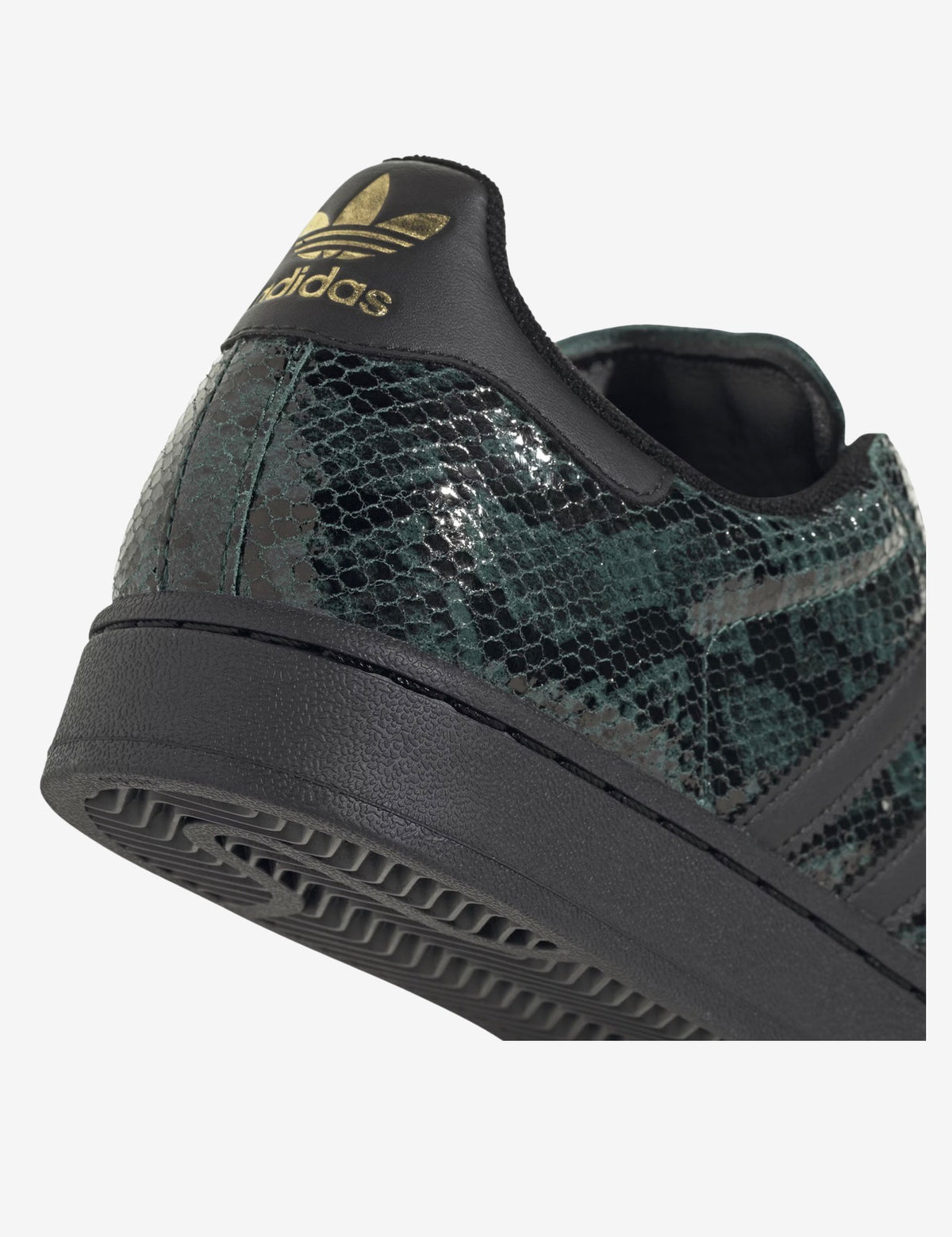 adidas Superstar II W JP8159 - Collegiate Green Snakeskin - Women's Size 7 - New With Box