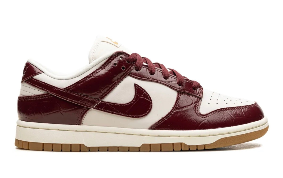 Nike Dunk Low LX Dark Team Red Croc – Women’s