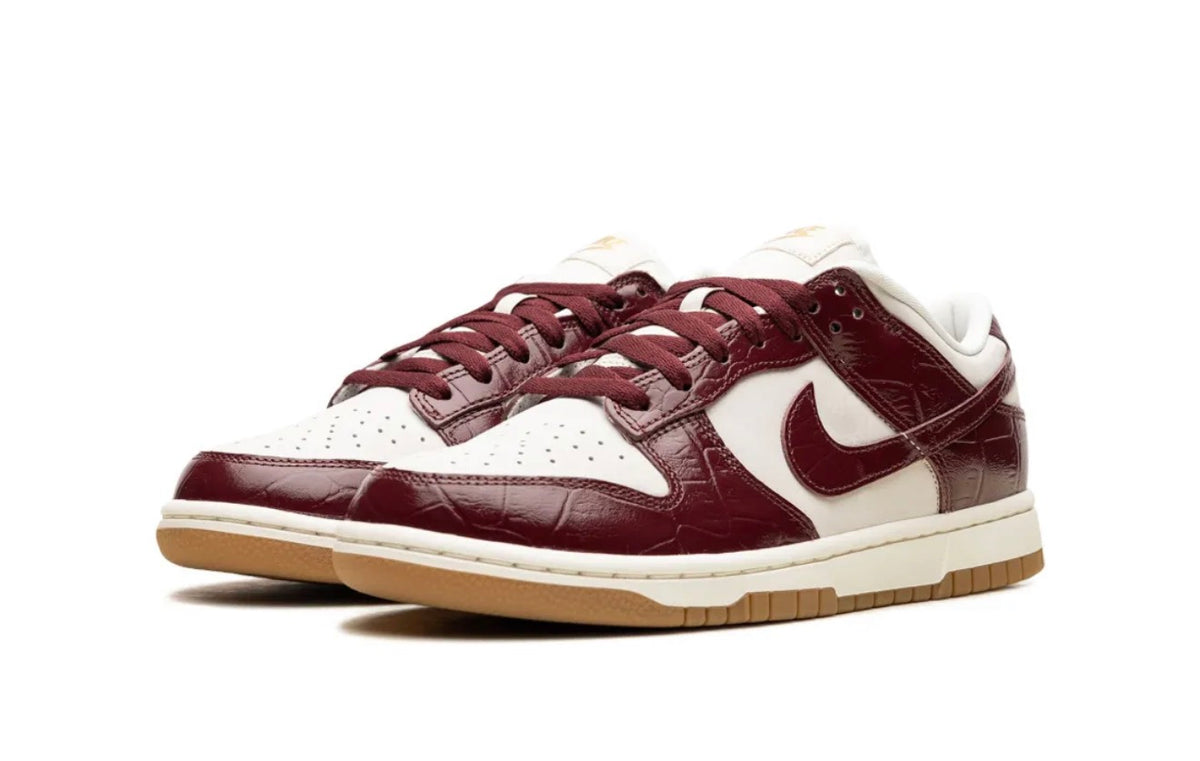 Nike Dunk Low LX Dark Team Red Croc – Women’s