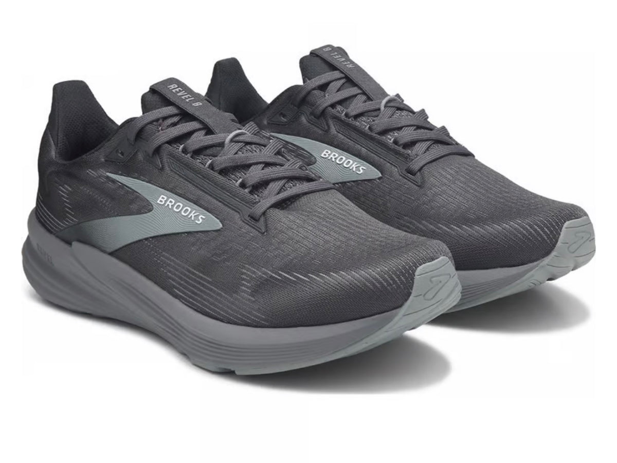 Brooks Revel 8 Primer Blackened Pearl Men’s 9.5 Wide 2E New With Box