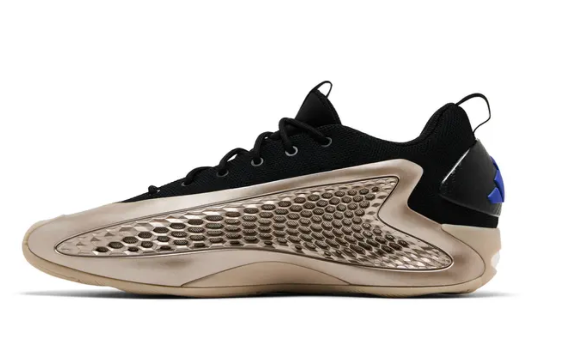 adidas Anthony Edwards 1 Low Champagne Metallic JQ6133 – Men’s Size 10