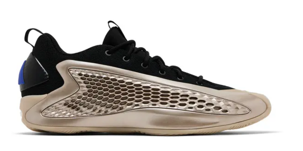 adidas Anthony Edwards 1 Low Champagne Metallic JQ6133 – Men’s Size 10